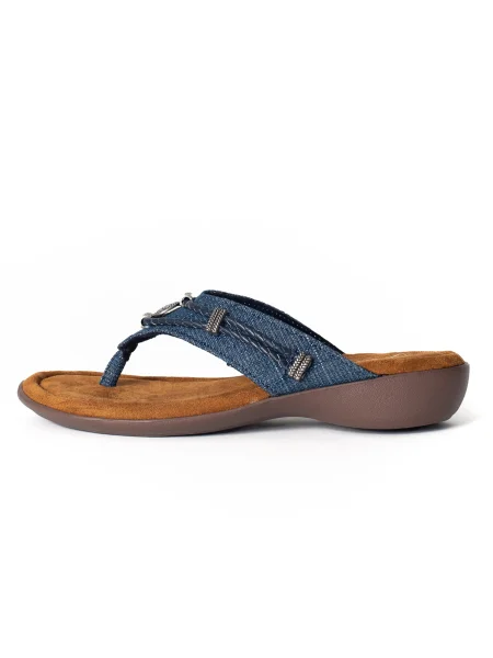 Minnetonka Japonke modra siva