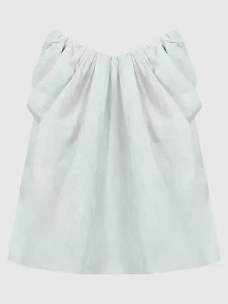 Топ-бюстьє з льону Co блакитний