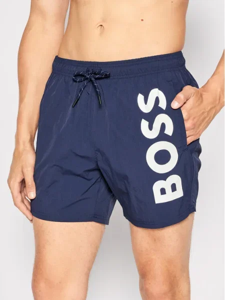 Plavecké šortky Boss biela