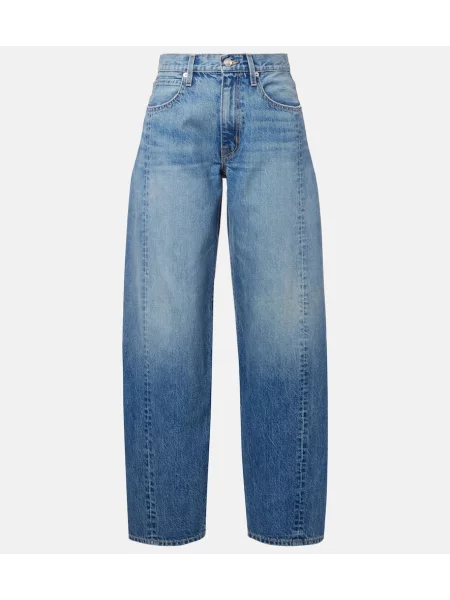 Blugi Slvrlake cu talie joasă albastru