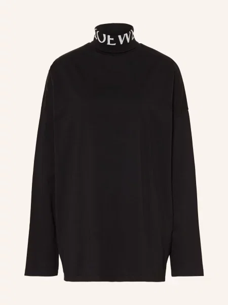 Loewe Golf Z Dzianiny Dżersejowej schwarz czarny