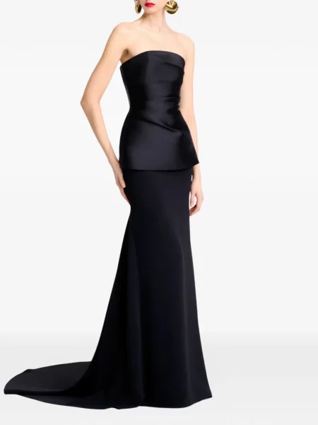 Rochie Solace London fără bretele negru