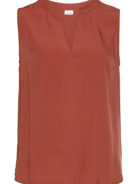 LASCANA Bluză orange roșu