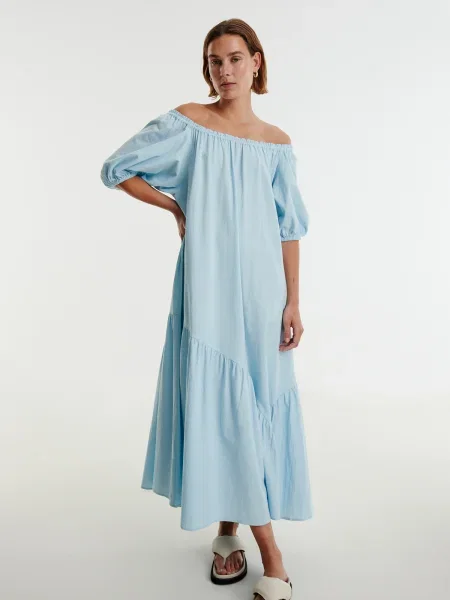 EDITED Rochie de vară Aluna deschis albastru