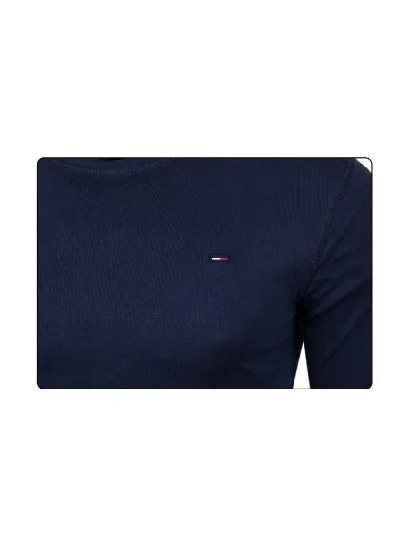 Tricou mânecă lungă Tommy Hilfiger albastru