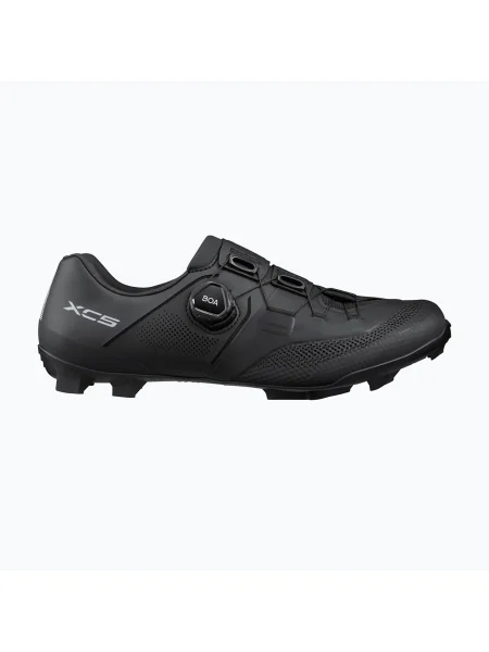 Férfi MTB kerékpáros cipő Shimano black. Méret: 46 EU fekete