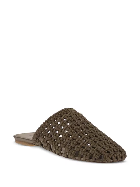 Szatén mules Stuart Weitzman zöld