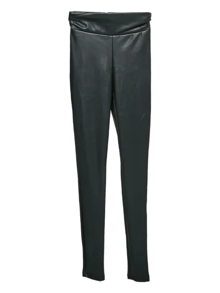 Leggings Nookie din piele negru