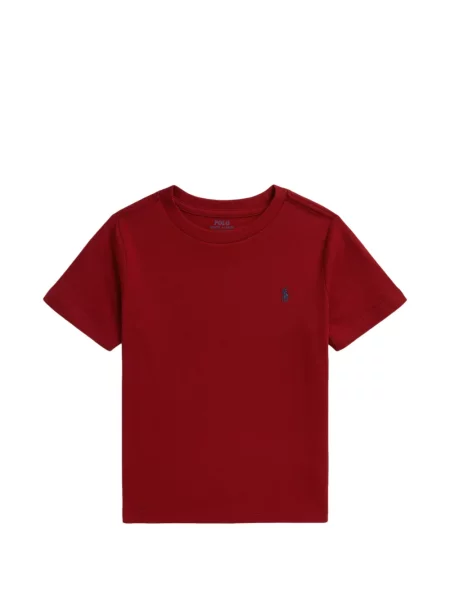 Koszulka polo dziecięca Polo Ralph Lauren czerwona