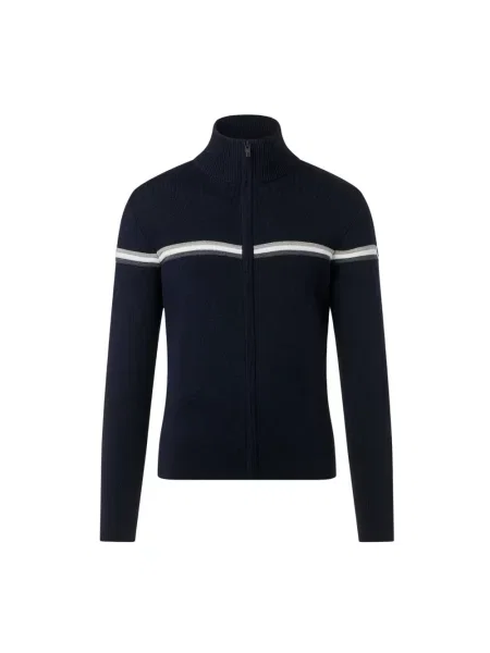 Sweter Fusalp wełniany niebieski