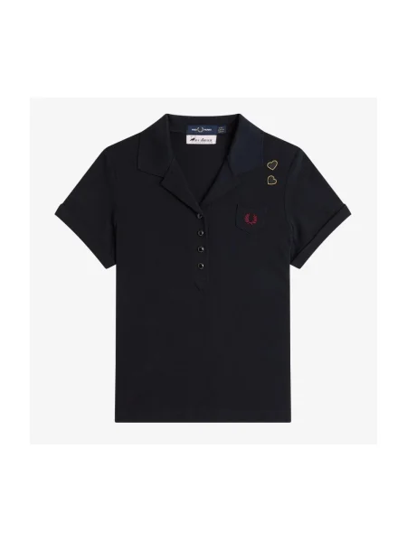 Tricou polo Fred Perry negru