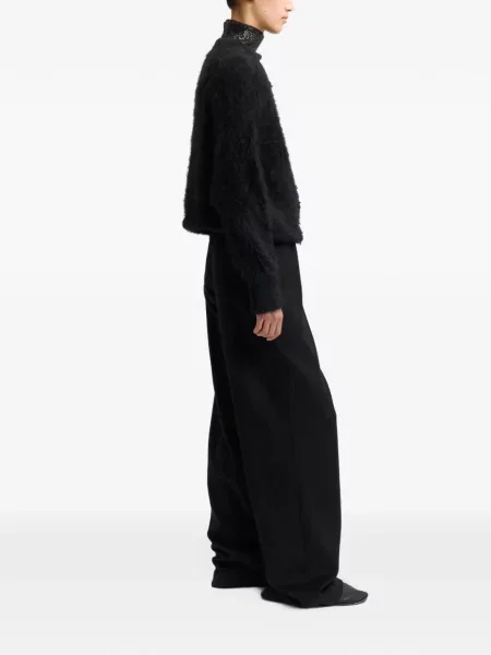 Cardigan 16arlington din lână alpaca negru