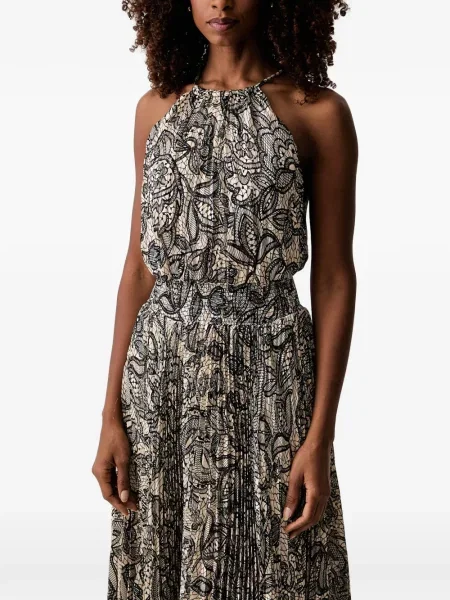 Rochie midi Morgan cu imagine din dantelă
