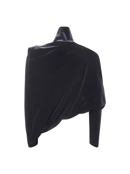 Sweter z golfem Junya Watanabe asymetryczny do golfa czarny