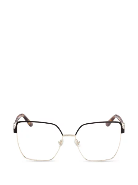 Ochelari de soare Guess Eyewear cu imprimeu geometric maro
