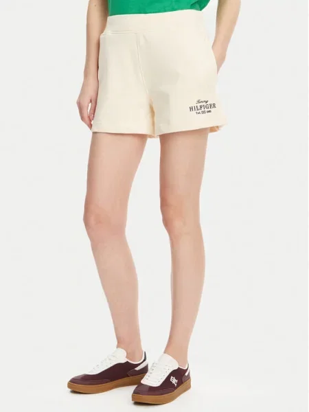 Tommy Hilfiger Sportske kratke hlače bež