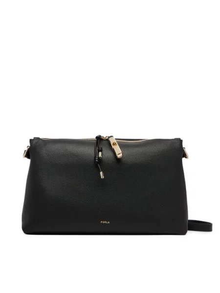Shopperka Furla skórzana czarna