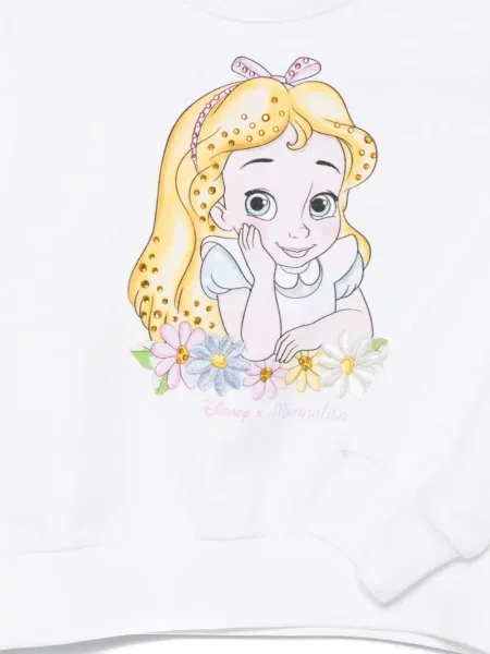 Bluza dziecięca Monnalisa biała