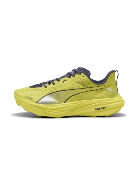 Sneakers Puma Deviate NITRO™Elite Trail Lux Lime/ Deep Plum EUR 44 zielone