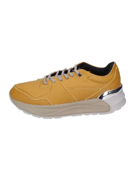 Sneakersy Liu Jo skórzane żółte