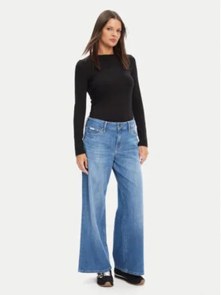 Guess Jeans Jeansy modrá