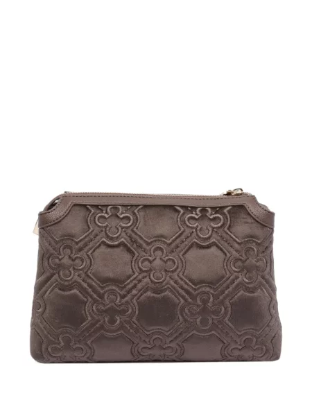 Crossbody torbica V°73 s autogramom smeđa