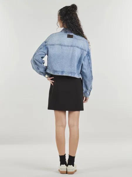 ARMANI EXCHANGE Prechodná bunda denim modrá