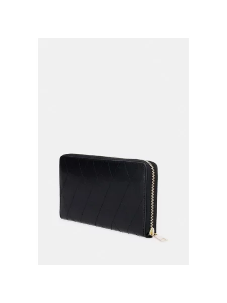 Tory Burch portfel skórzany Charlie czarny