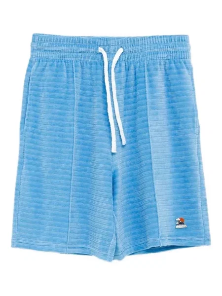 Pantaloni scurți Casablanca cu dungi albastru