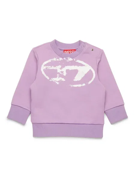 Bluza dziecięca Diesel fioletowa