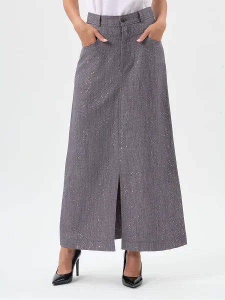 Спідниця Panicale Cashmere сіра