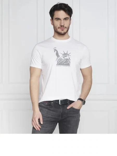 Armani Exchange Póló fehér