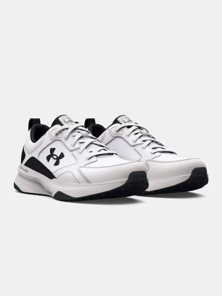 Pánske športové topánky Under Armour Charged Edge white/white/black biela