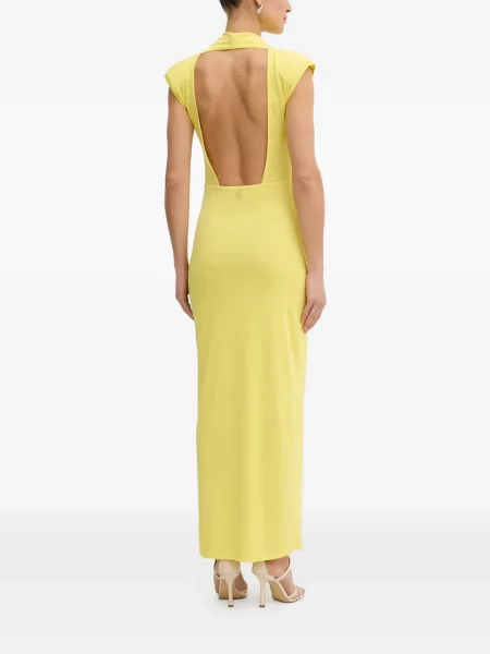 Rochie maxi Fracomina galben
