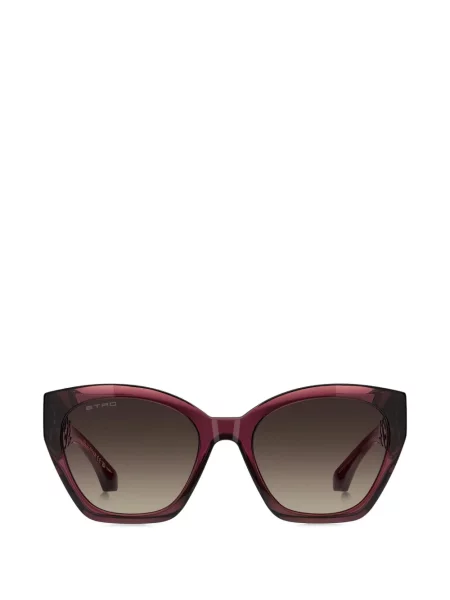 Ochelari de soare Etro cu imagine cu model paisley violet