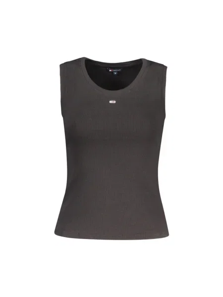 Felső Tommy Jeans fekete