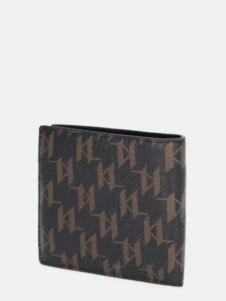 Peňaženka Karl Lagerfeld K/MONOGRAM hnedá