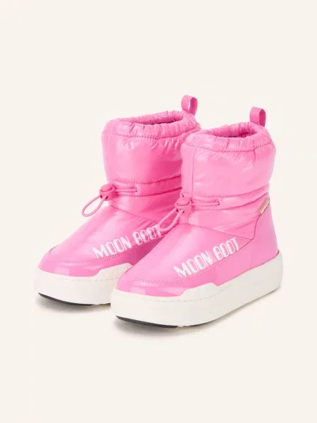Kotníkové boty Moon Boot růžové