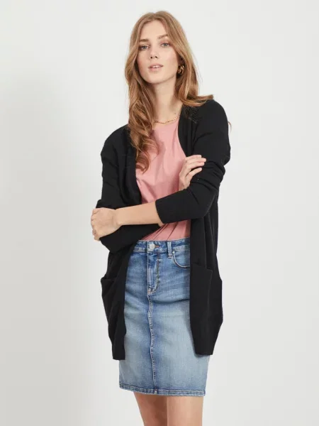 Cardigan Vila Clothes negru