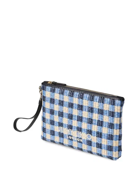 Portofel Jimmy Choo fără toc albastru