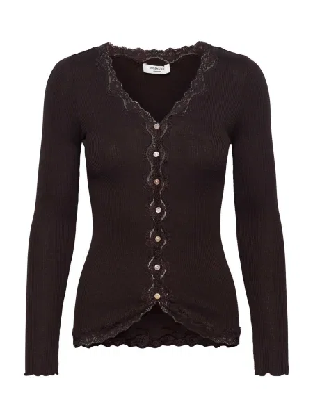 Rosemunde Geacă tricotată închis maro