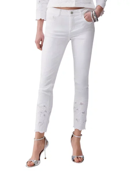 Дънки Liu Jo бяло