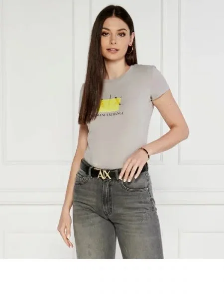 Armani Exchange Tricou gri