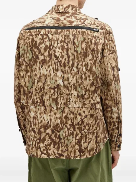 Geacă South2 West8 cu imagine cu model camuflaj