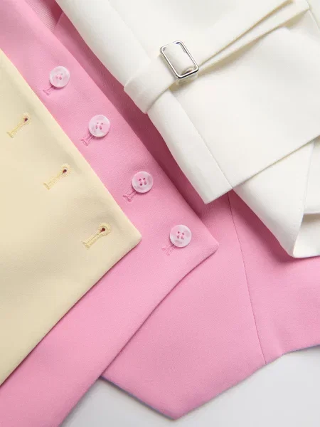 Reserved Асиметричний жилет для костюма світло-жовтий жовтий