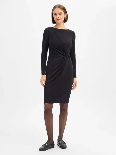 Lauren Ralph Lauren Sukienka z dżerseju Kobiety 36 czarny