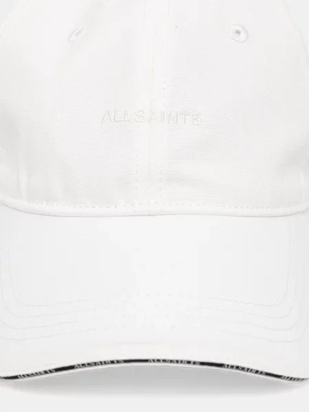 AllSaints șapcă pentru femei din alb