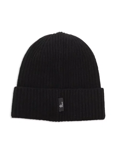 Czapka dziecięca Moncler Grenoble czarna