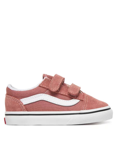 Tenisice Vans Old Skool V Bijela ružičasta