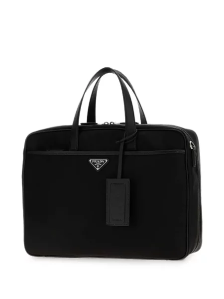 Servietă Prada din piele negru